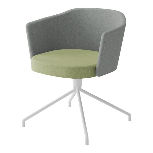 チェア コーデ 固定脚(座回転) 張くるみ肘