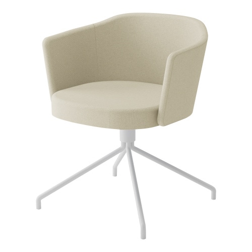 チェア コーデ 固定脚(座回転) 張くるみ肘