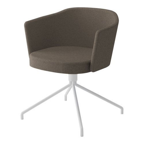 チェア コーデ 固定脚(座回転) 張くるみ肘