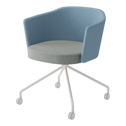 チェア コーデ キャスター脚 張くるみ肘