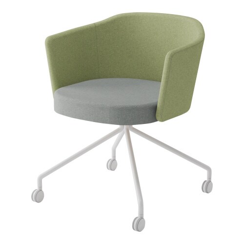 チェア コーデ キャスター脚 張くるみ肘