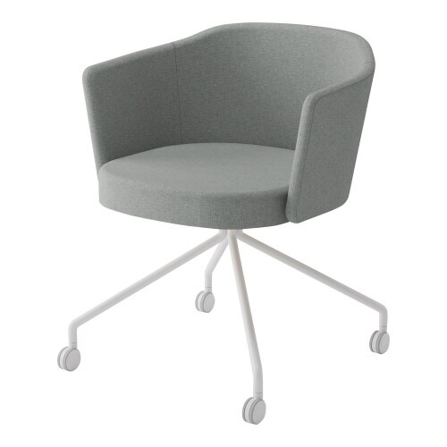 チェア コーデ キャスター脚 張くるみ肘