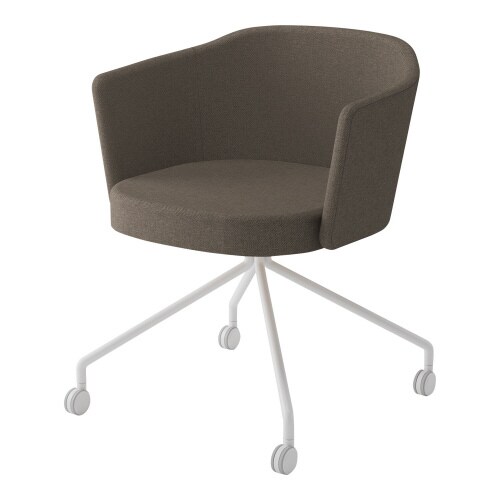 チェア コーデ キャスター脚 張くるみ肘