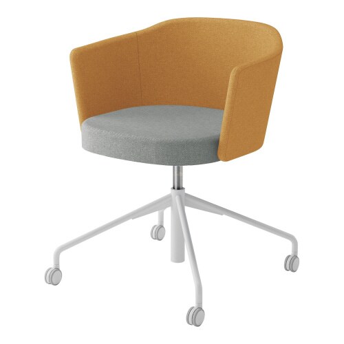 チェア コーデ 昇降脚(座回転) 張くるみ肘