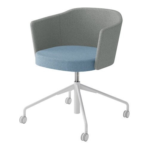 チェア コーデ 昇降脚(座回転) 張くるみ肘