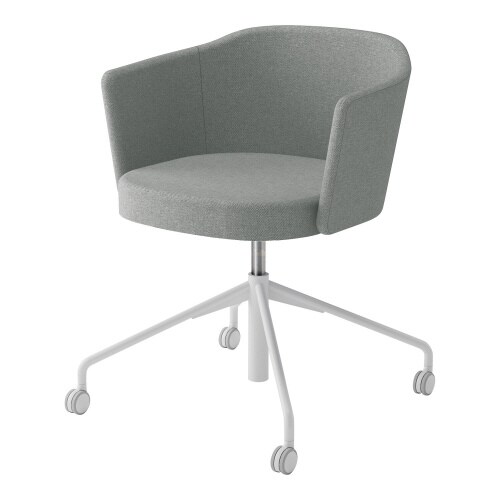 チェア コーデ 昇降脚(座回転) 張くるみ肘