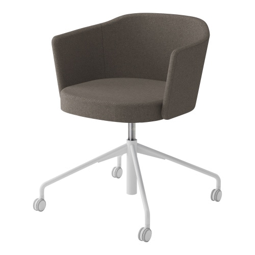 チェア コーデ 昇降脚(座回転) 張くるみ肘