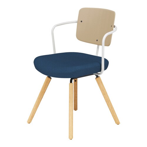 チェア リーテ 木脚 フレームタイプ 背