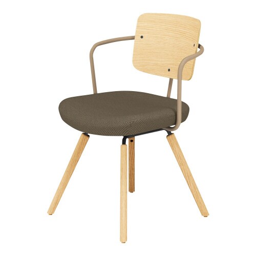 チェア リーテ 木脚 フレームタイプ 背