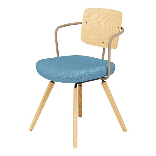 チェア リーテ 木脚 フレームタイプ 背