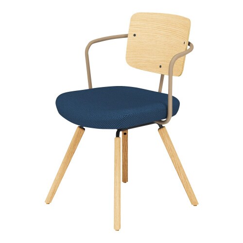 チェア リーテ 木脚 フレームタイプ 背