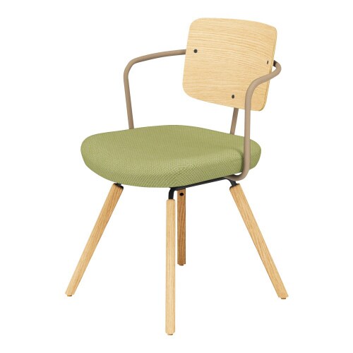 チェア リーテ 木脚 フレームタイプ 背