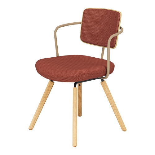 チェア リーテ 木脚 フレームタイプ 背