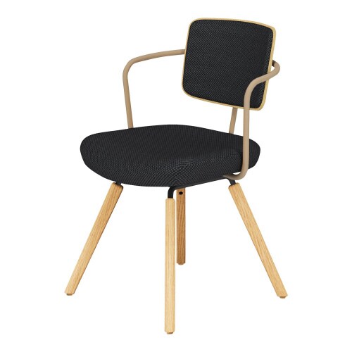 チェア リーテ 木脚 フレームタイプ 背