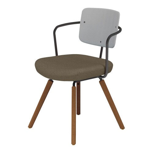 チェア リーテ 木脚 フレームタイプ 背