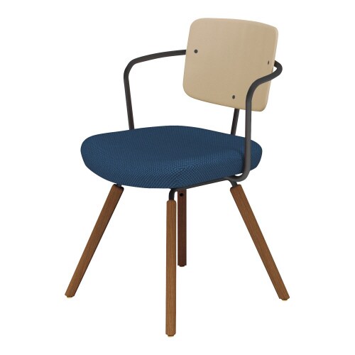 チェア リーテ 木脚 フレームタイプ 背