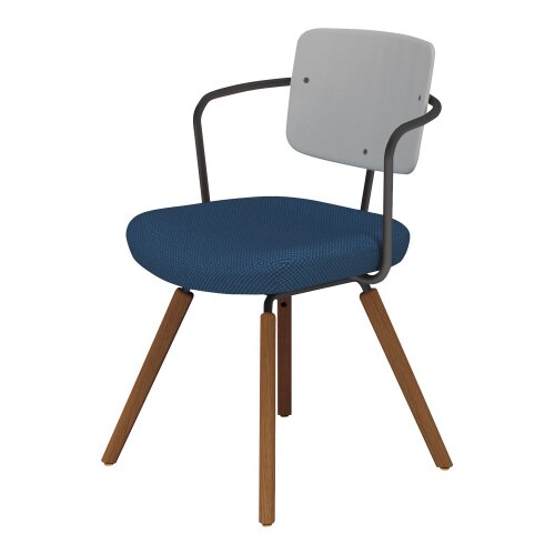 チェア リーテ 木脚 フレームタイプ 背