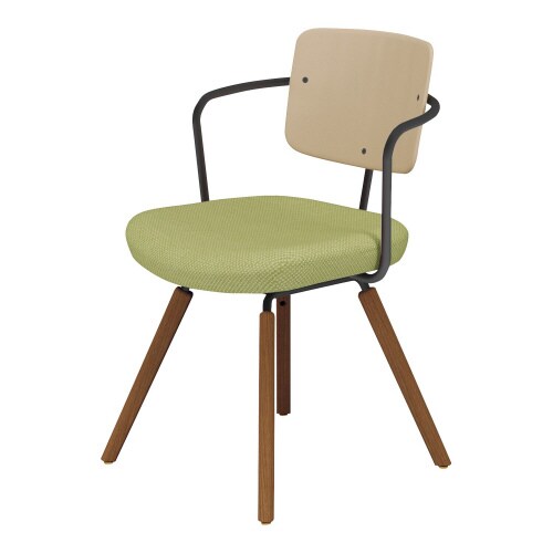 チェア リーテ 木脚 フレームタイプ 背