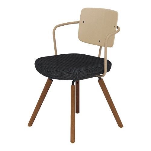 チェア リーテ 木脚 フレームタイプ 背