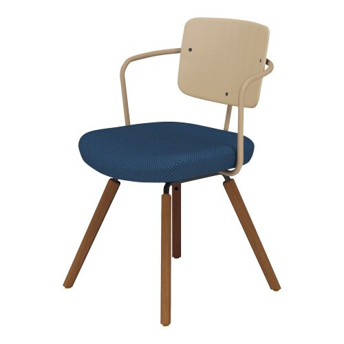 チェア リーテ 木脚 フレームタイプ 背