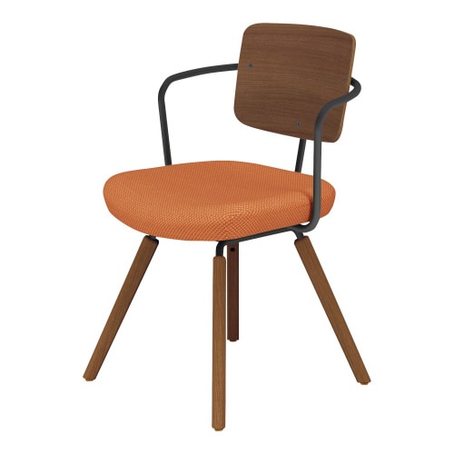 チェア リーテ 木脚 フレームタイプ 背