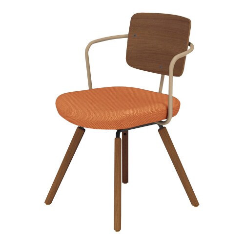 チェア リーテ 木脚 フレームタイプ 背