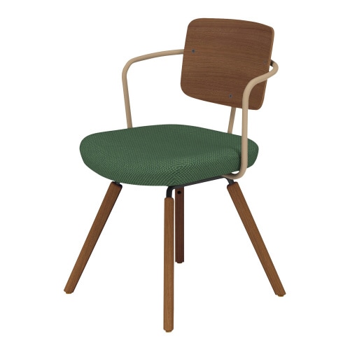 チェア リーテ 木脚 フレームタイプ 背