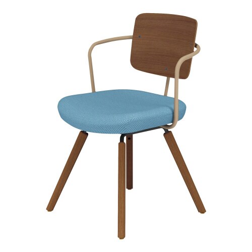 チェア リーテ 木脚 フレームタイプ 背