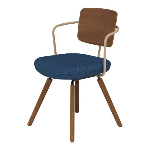 チェア リーテ 木脚 フレームタイプ 背