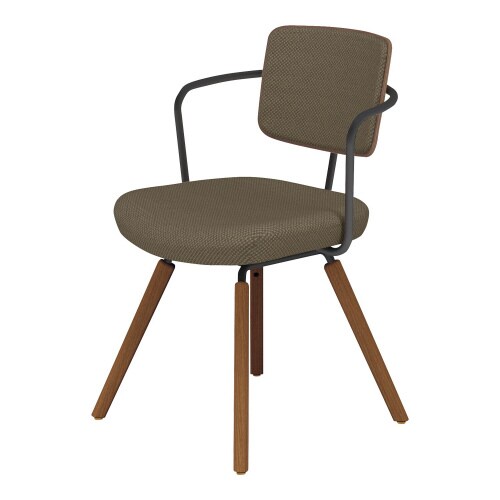 チェア リーテ 木脚 フレームタイプ 背