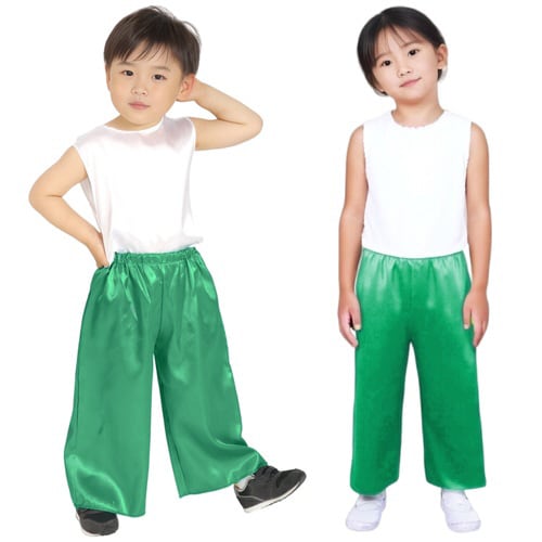 ソフトサテンズボン C 緑