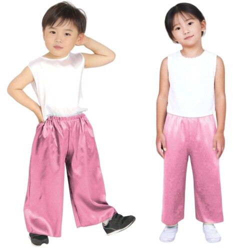 ソフトサテンズボン C 桃