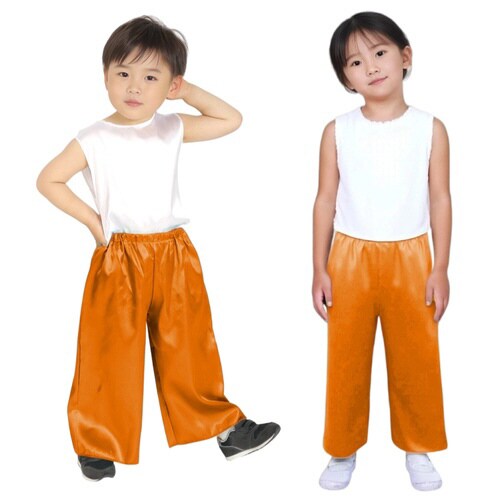ソフトサテンズボン J オレンジ