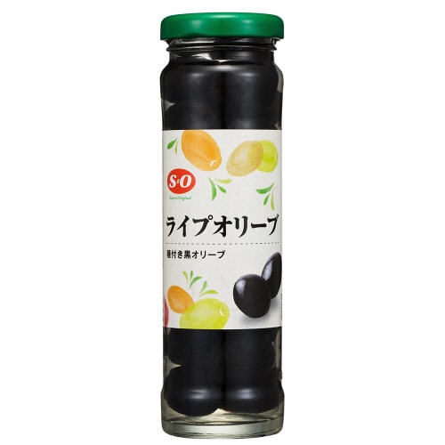 S=O ライプオリーブ 140g×3個