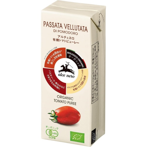 日仏貿易 有機トマトピューレー 200g ×6個