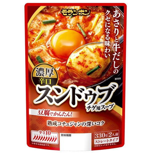 スンドゥブチゲ用スープ 濃厚辛口 330g×5個