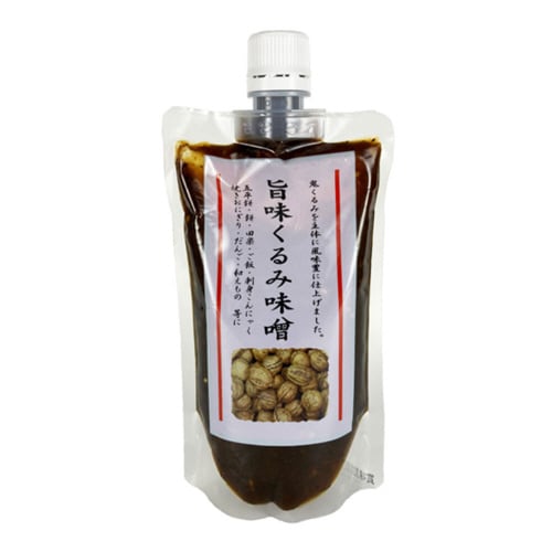 旨味くるみ味噌 キャップ付き容器 260g×6本