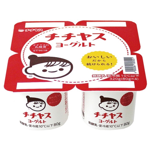 チチヤスヨーグルト4P 320g×6個