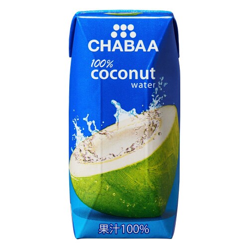 CHABAAココナッツウォーター 180ml×6本