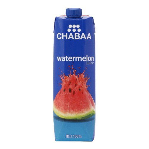 CHABAA100%ジュース ウォーターメロン6本