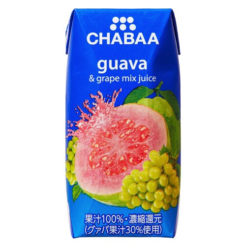 CHABAA100%ミックスジュース グァバ36本