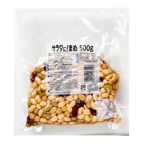 カネハツ食品 サラダに!まめ 500g×10個