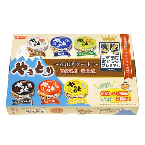 やきとり葵プレミアム 6缶アソート 640g