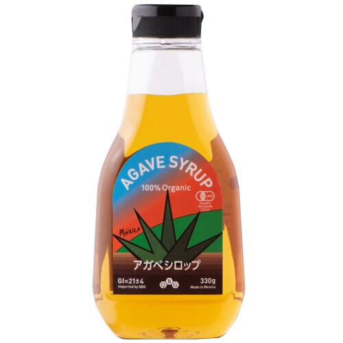 100%有機アガベシロップ 330g×6本