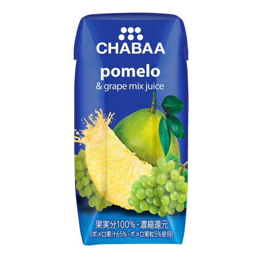 CHABAA100%ミックスジュース ポメロ36本