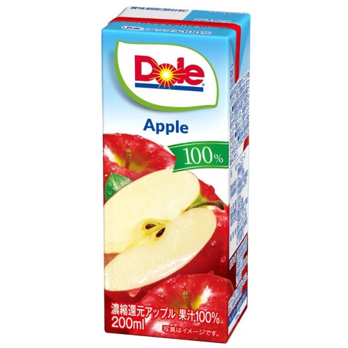 Doleアップル100% 200ml×18本
