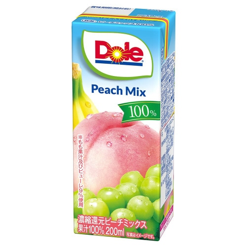 Dole ピーチミックス 200ml×18本