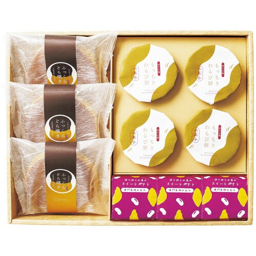 アデリー 甘美ふっくらどら焼きと甘美菓子の詰合せB