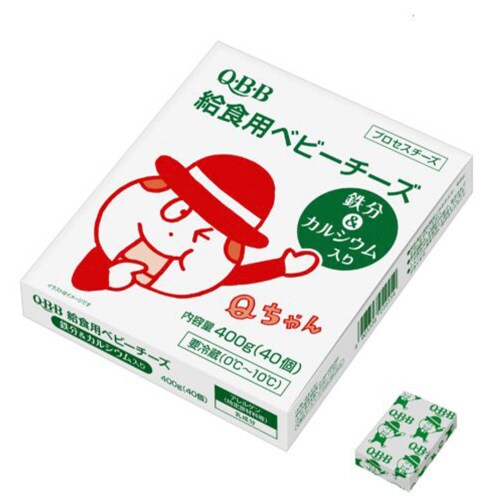 ベビーチーズ鉄分・カルシウム入40個400g×1箱