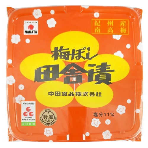 中田食品 紀州梅ぼし田舎漬 450g